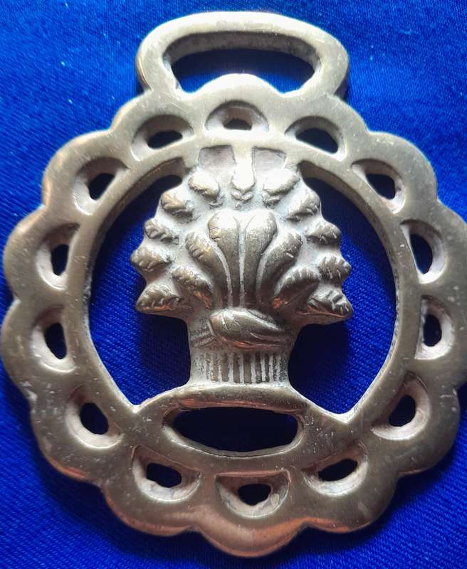 Vintage Single Horse Brasses - Set of Two