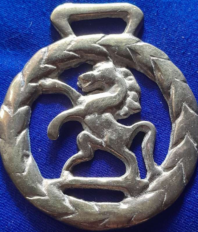 Vintage Single Horse Brasses - Set of Two