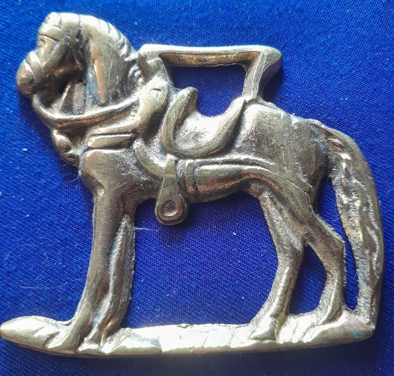 Nice Collection of Five Vintage Horse Motif Single Horse Brasses