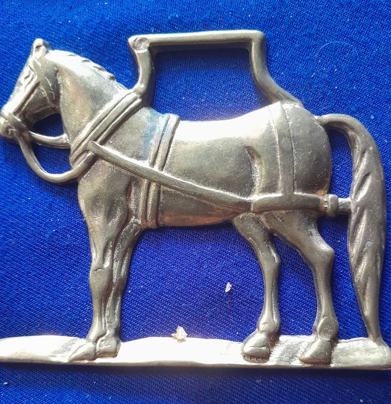 Nice Collection of Five Vintage Horse Motif Single Horse Brasses
