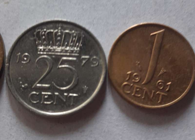 3 x Netherlands Coins