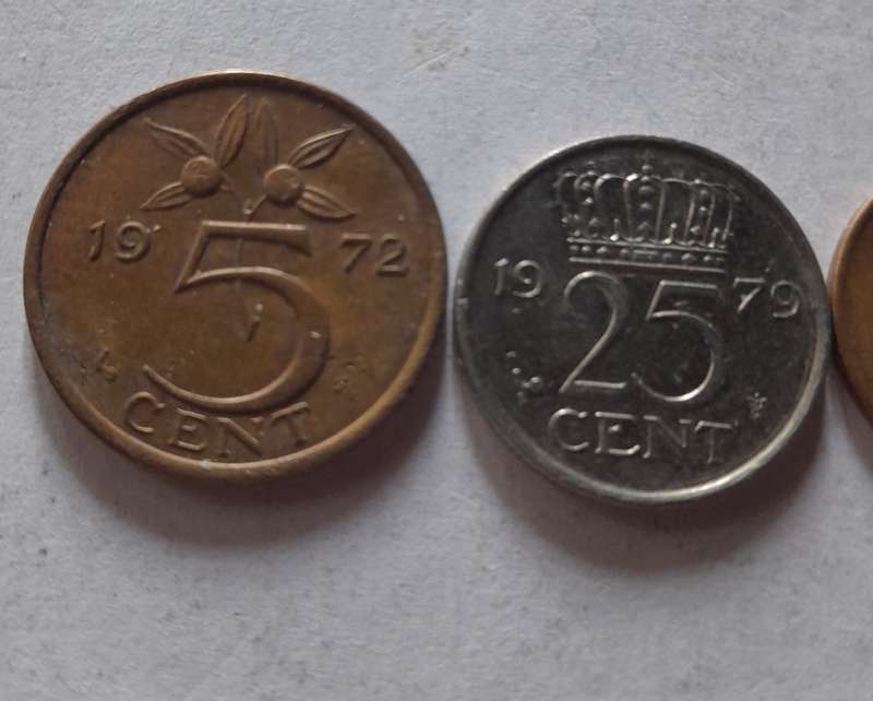 3 x Netherlands Coins