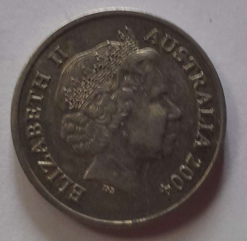 Australian 20  Cent Coin 2004