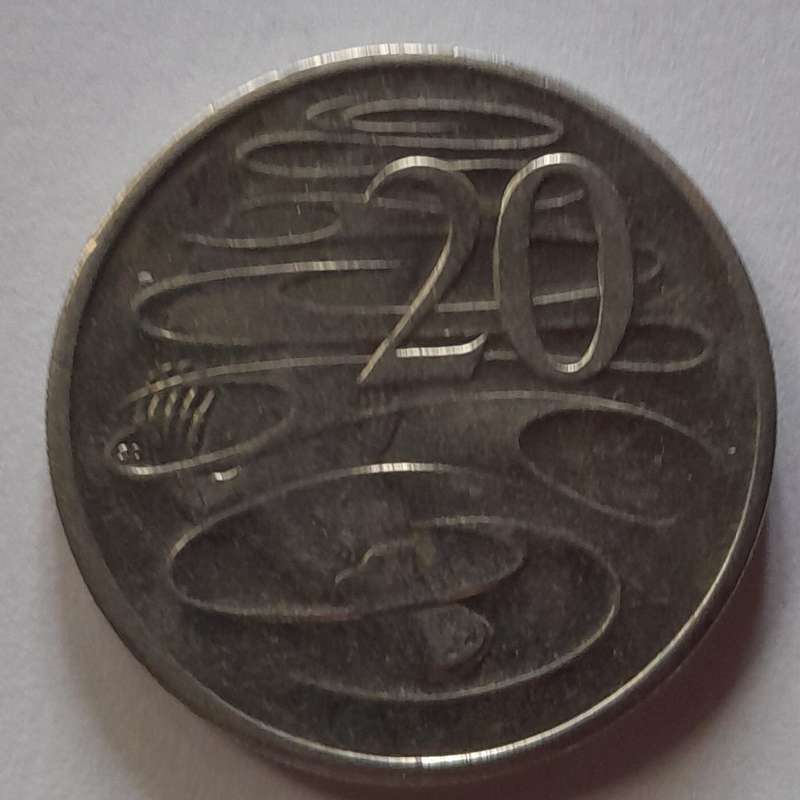 Australian 20  Cent Coin 2004