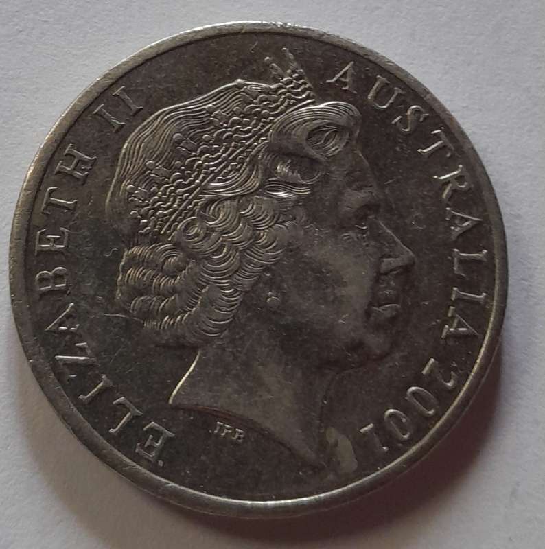 2001 South Australia 20 Cent Coin