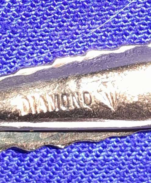 Vintage Cufflinks and  Tie clip plus small diamond chip?