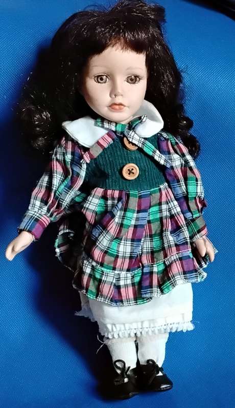Small Vintage Porcelain Doll