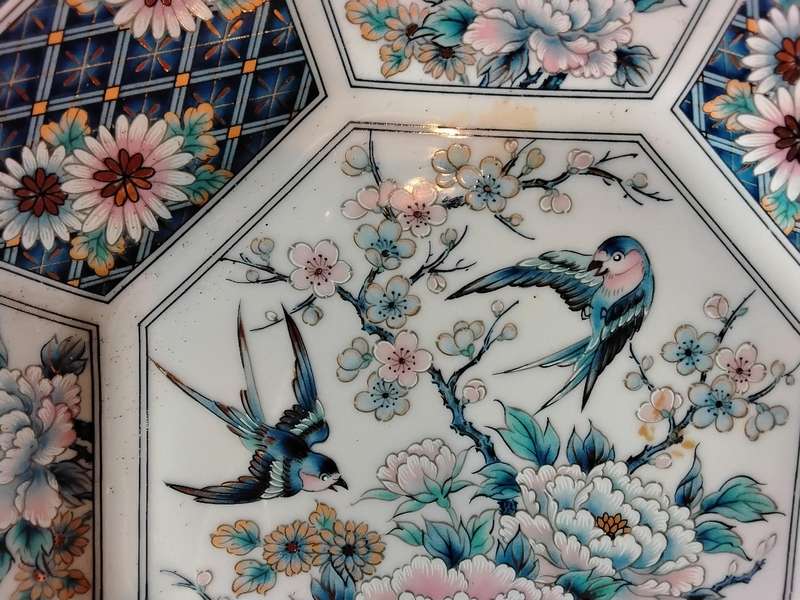 BWA Imperial Imari Octagonal Display Plate