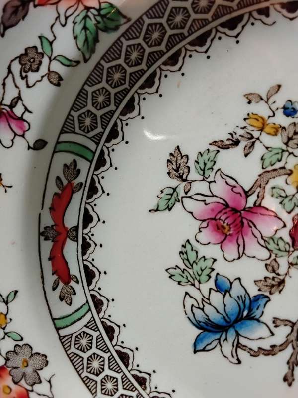 Spode, Wiesenthal and Roslyn China Plates - Vintage