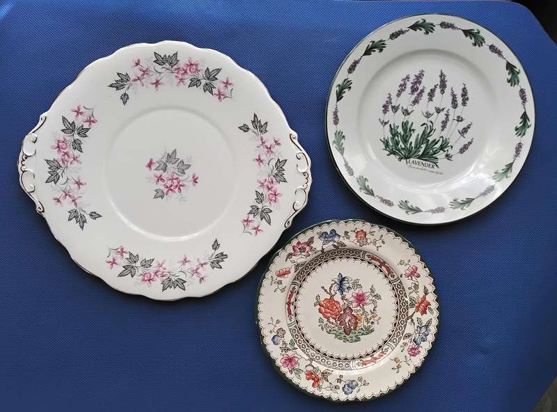 Spode, Wiesenthal and Roslyn China Plates - Vintage