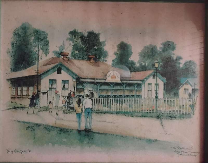 Philip Bawcombe Water Colour x 4 Framed