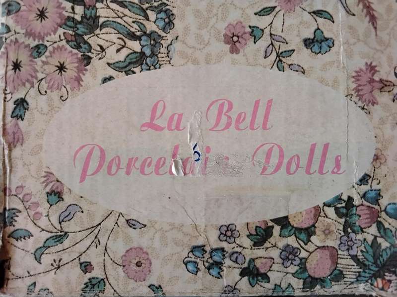 La Bell Vintage Porcelain Doll in Original Box