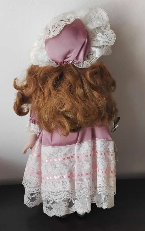 La Bell Vintage Porcelain Doll in Original Box