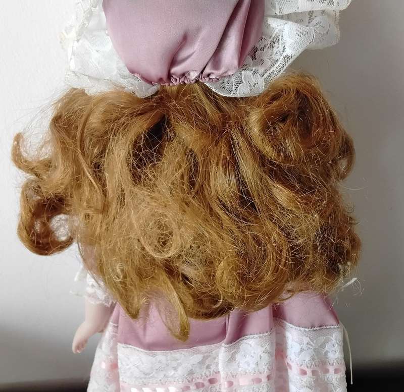 La Bell Vintage Porcelain Doll in Original Box