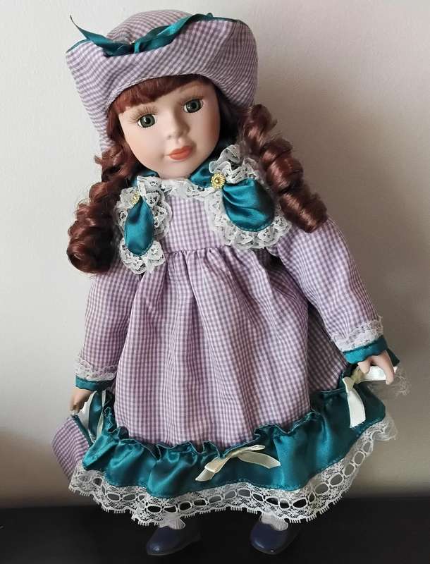 Vintage Porcelain Doll
