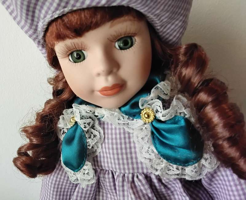 Vintage Porcelain Doll