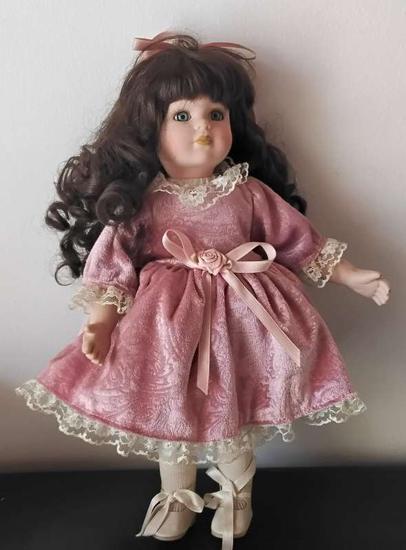 Vintage Porcelain Doll