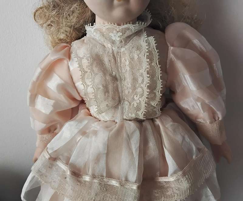 Vintage Porcelain Doll