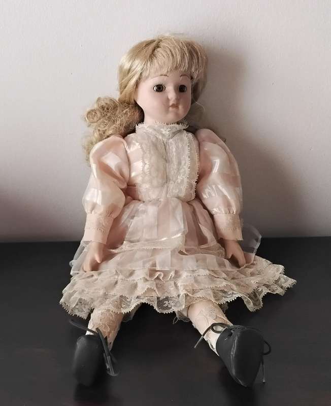 Vintage Porcelain Doll