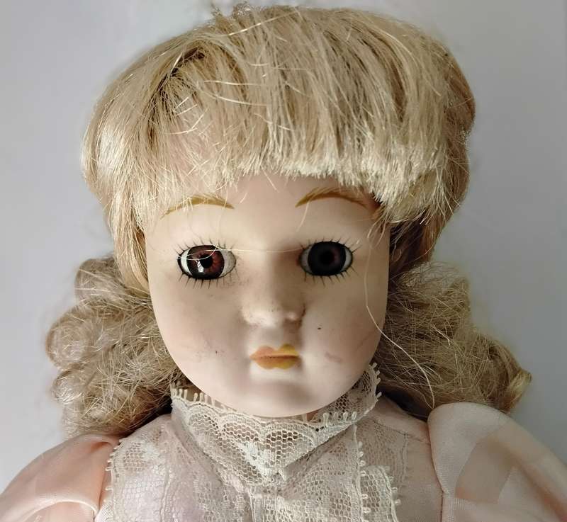 Vintage Porcelain Doll