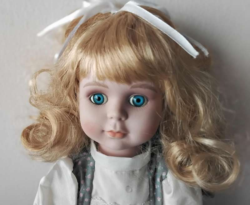 Vintage Porcelain Doll
