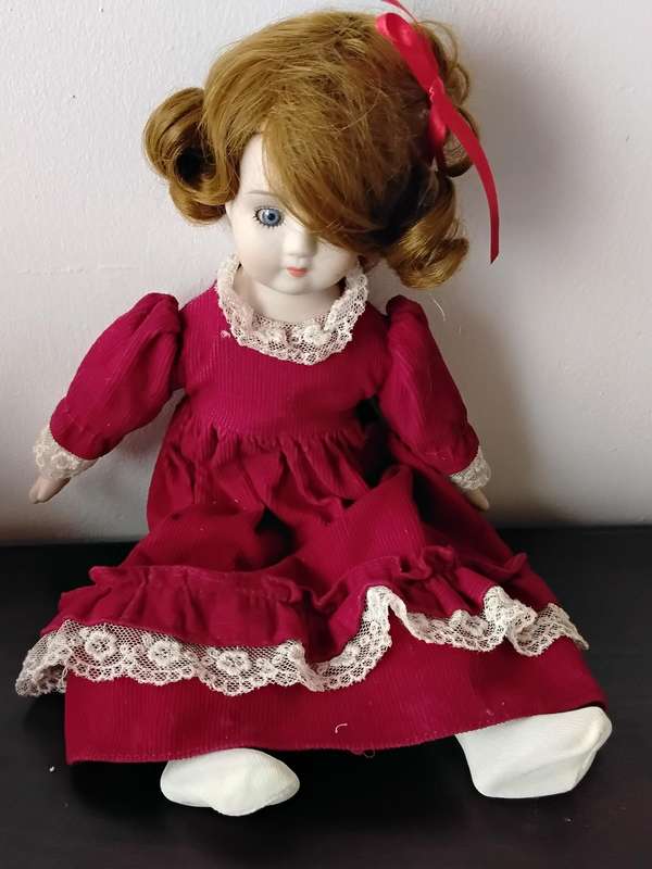 Vintage Porcelain Doll