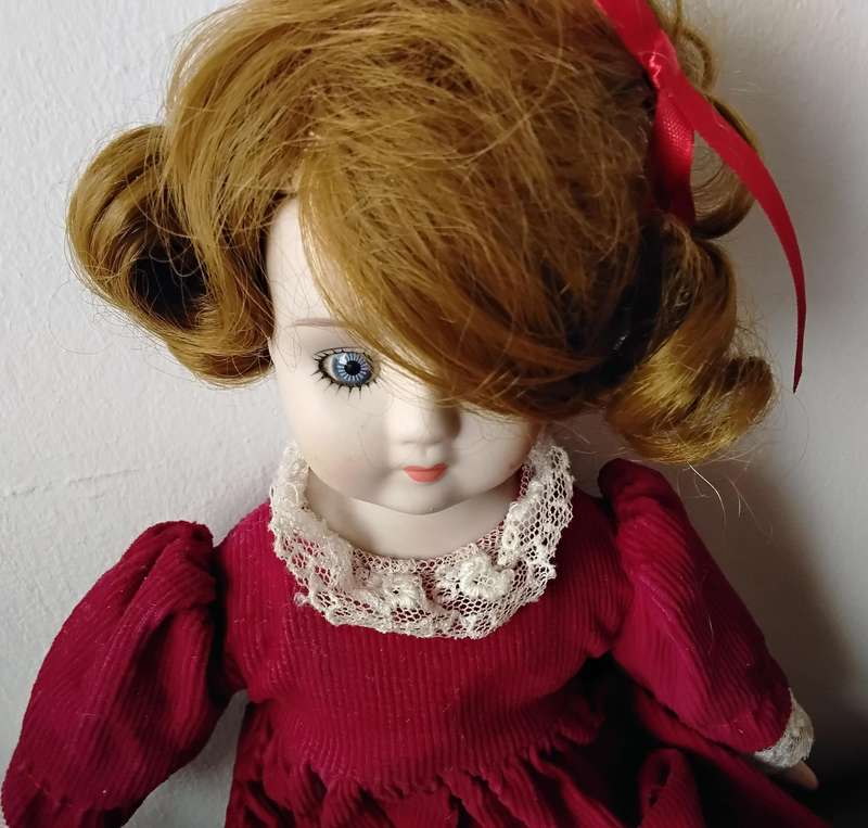 Vintage Porcelain Doll