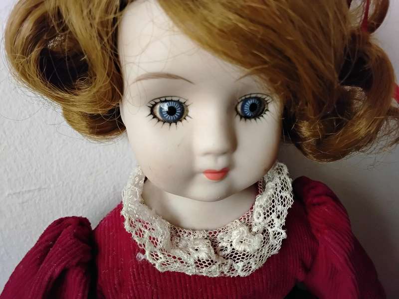 Vintage Porcelain Doll