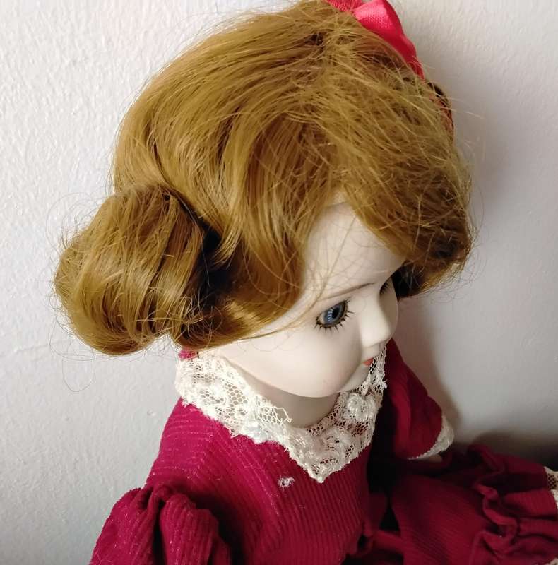 Vintage Porcelain Doll