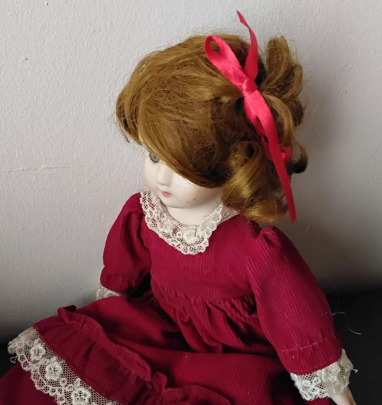 Vintage Porcelain Doll