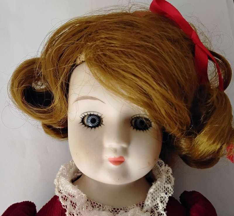 Vintage Porcelain Doll