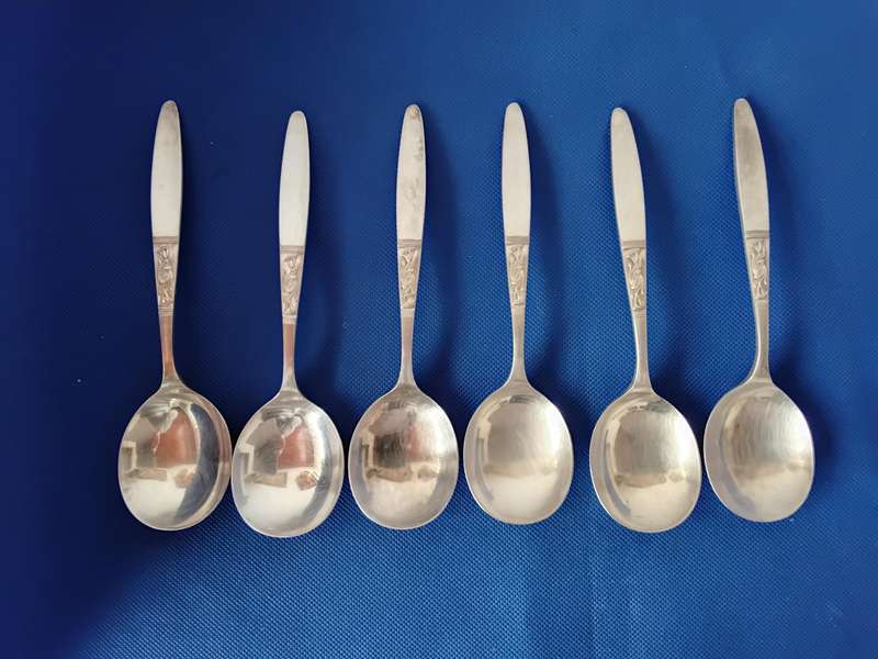 Du Montfort Plate Sheffield Cutlery - 28 Pieces