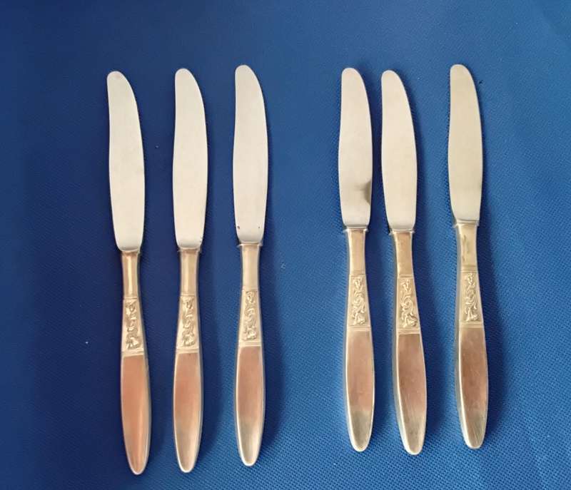 Du Montfort Plate Sheffield Cutlery - 28 Pieces