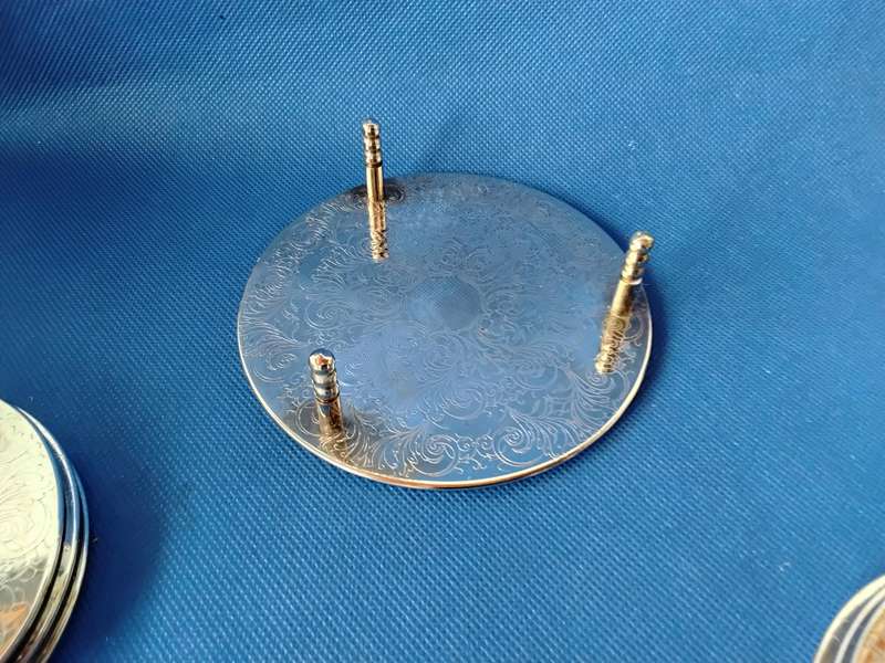 Assorted Vintage Silver Plate Items