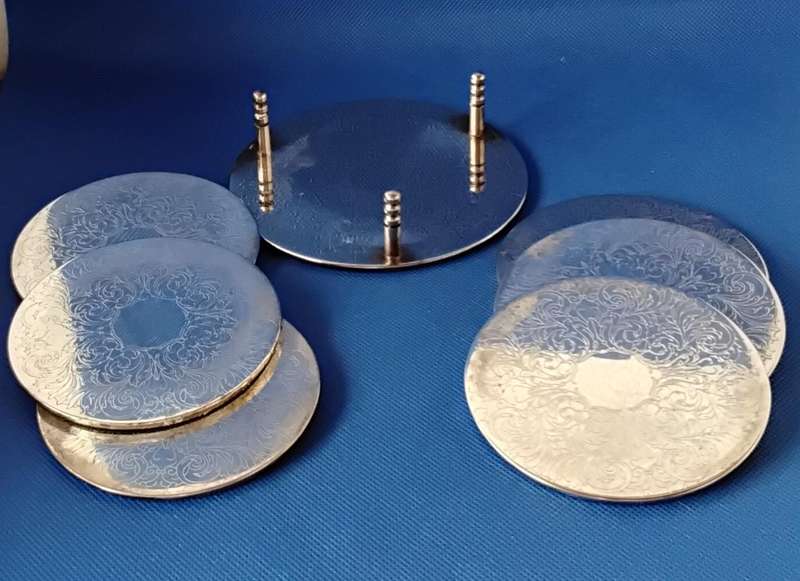 Assorted Vintage Silver Plate Items