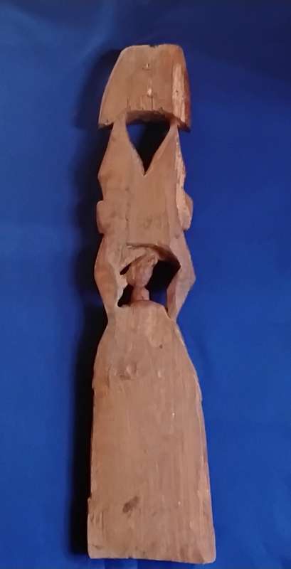 Hand Carved Wooden Tree of Life Style Wall Hanging