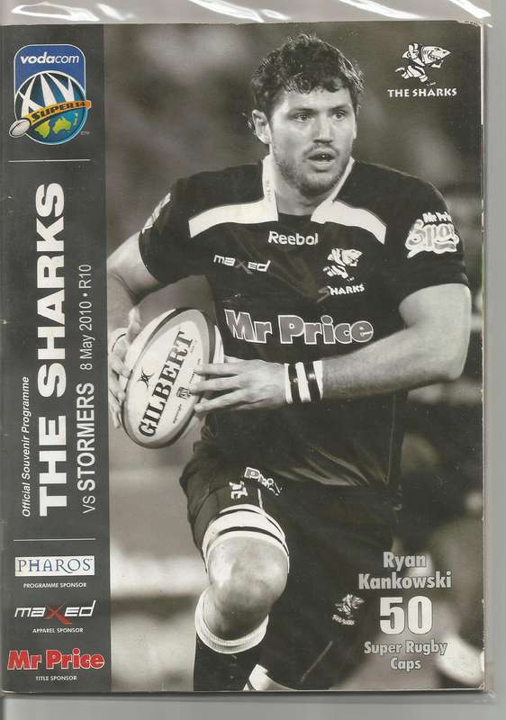 Collectable Sharks Rugby Programmes x 6 Mint condition