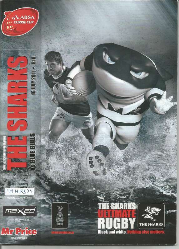 Mint Collectable Sharks Rugby Programmes x 3