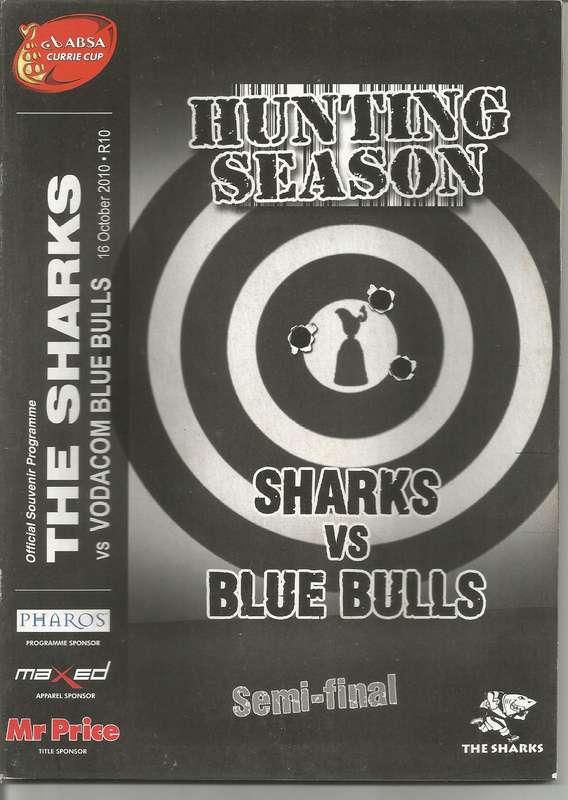 Mint Collectable Sharks  Rugby Programmes x 3