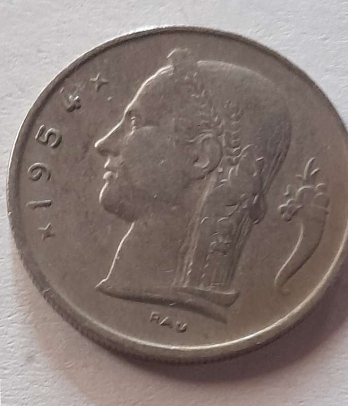 Belgium Francs - 1950 & 1954