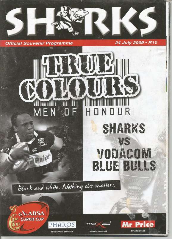 Collectable Sharks -True Colours - Programmes x 4 in Mint Condition