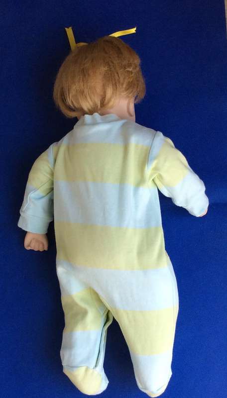Sleeping Baby Porcelain Doll