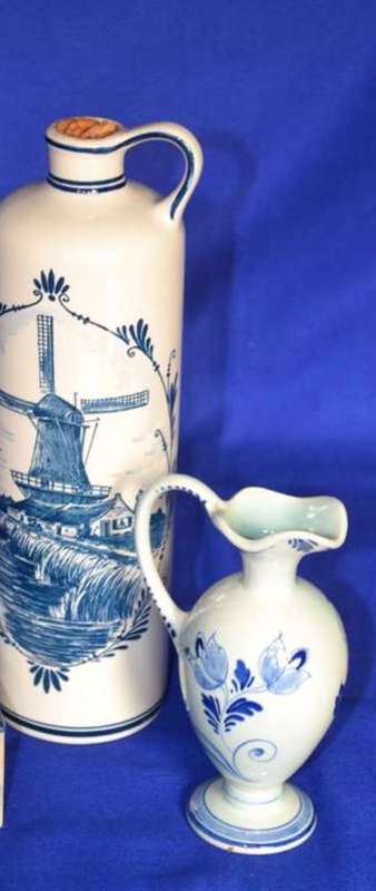 Genuine Delft Blue Items - Holland - 2 Pieces