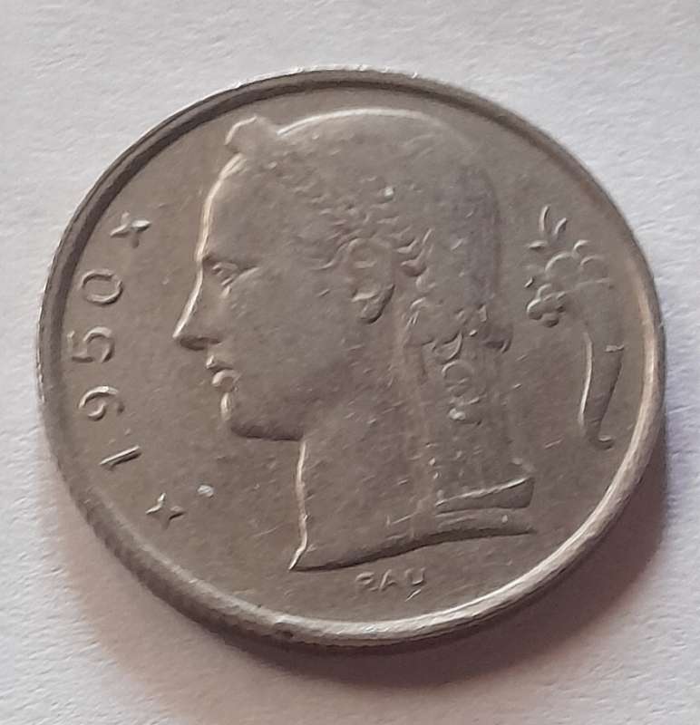 Belgium Francs - 1950 & 1954