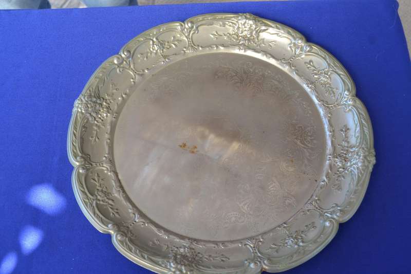 Vintage Silver Plate Tray