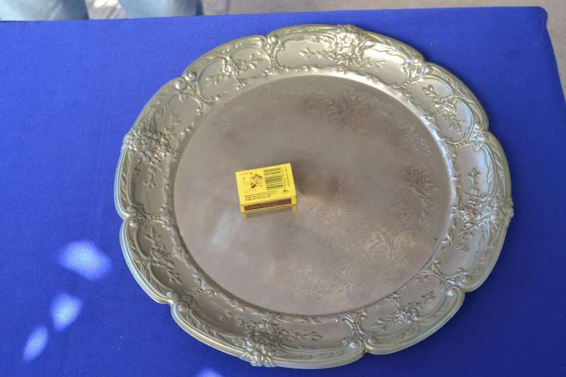 Vintage Silver Plate Tray