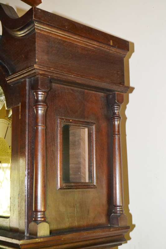 Magnificent Large  Vintage Weight Driven Grandfather Clock