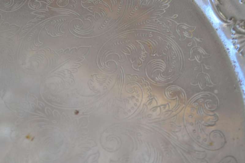 Vintage Silver Plate Tray