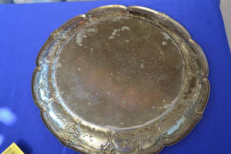 Vintage Silver Plate Tray