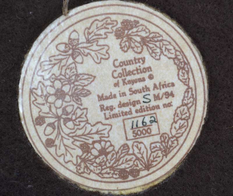 Collectable "Country Collection of Knysna" Limited Edition Country Mice - Strawberries